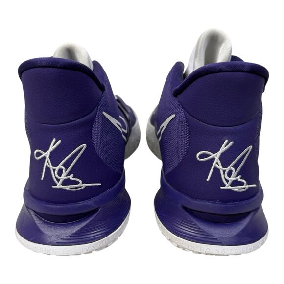 Size 17.5 New NIKE Kyrie 7 TB Promo Men’s Basketball Shoes Court Purple White - Picture 3 of 9